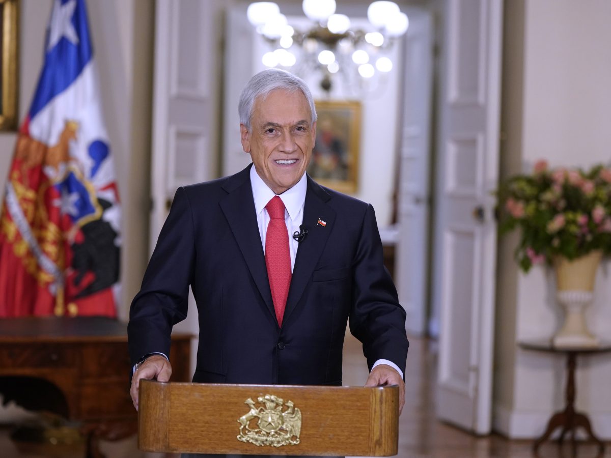 Presidente Piñera realiza cadena nacional